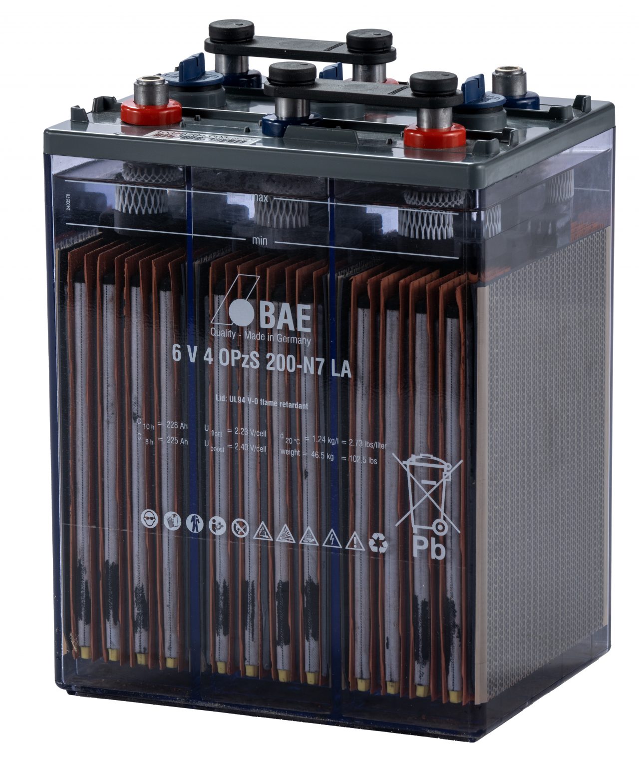 OPzS N-7 Block Battery - BAE Batteries USA
